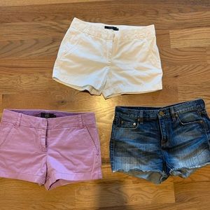 JCrew shorts bundle, sz 2